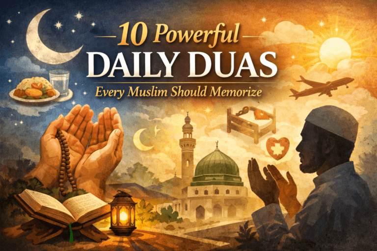 Daily duas and spiritual reflection
