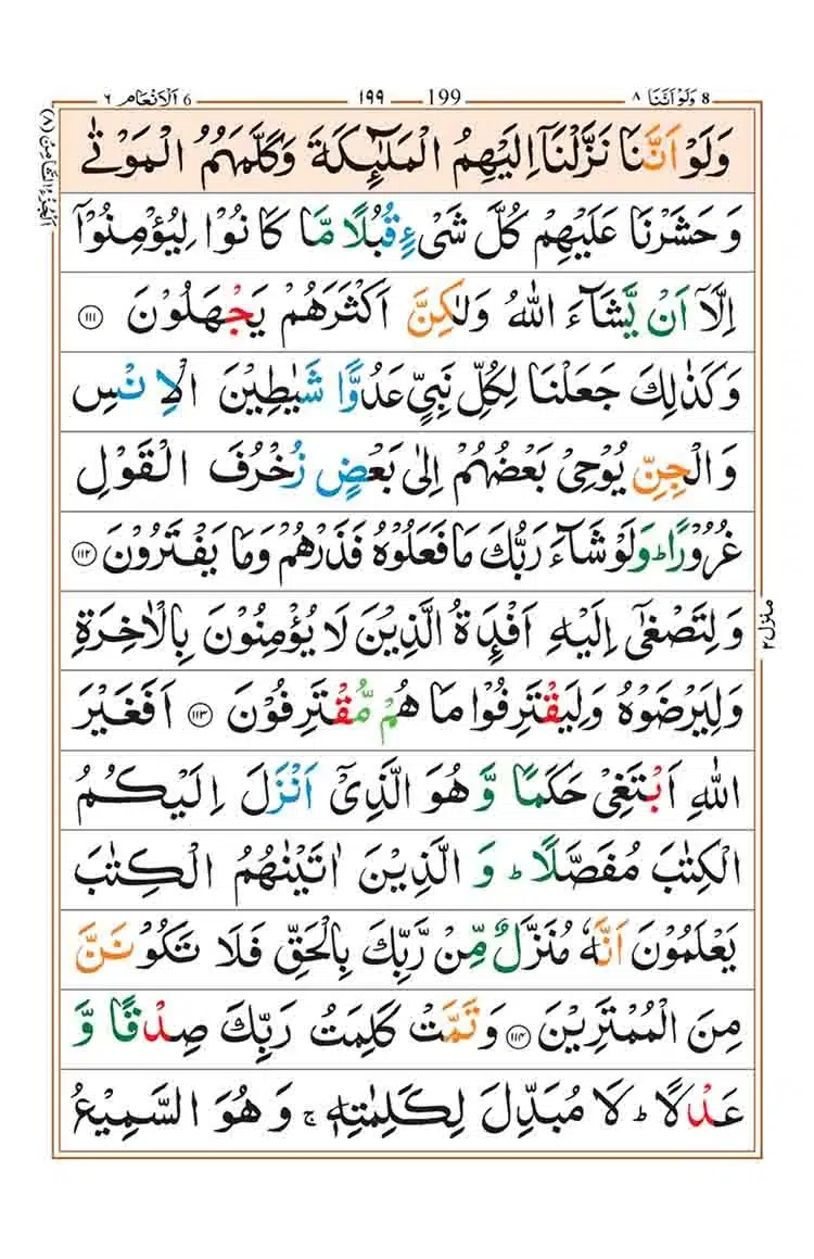 Surah Al Anam Page 21