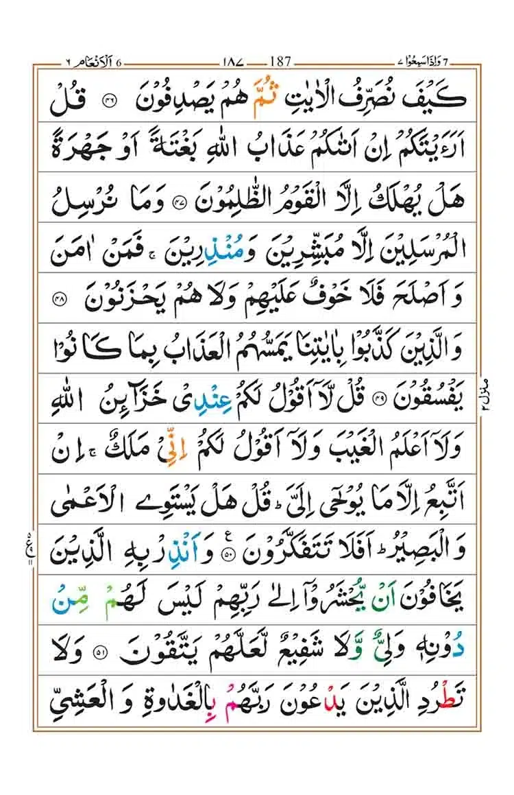 Surah Al Anam Page 9